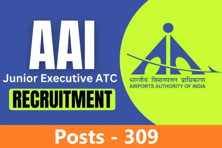 Airport Authority AAI Junior Executive (ATC) Recruitment 2025