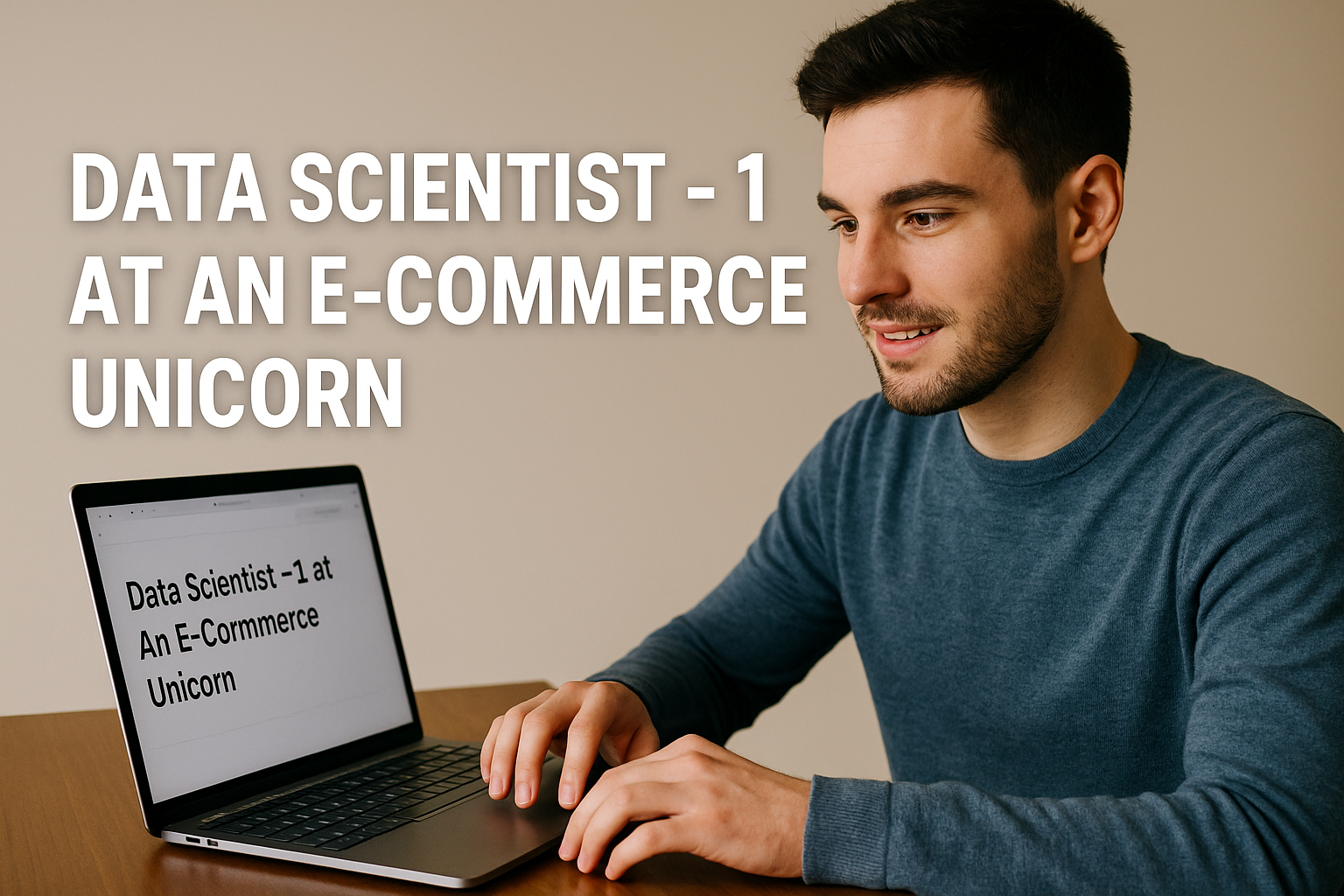 Data Scientist - 1 at An E-commerce Unicorn