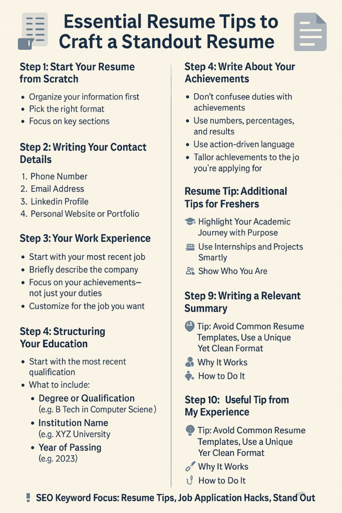 Essential-Resume-Tips-to-Stand-Out-in-Job-Applications